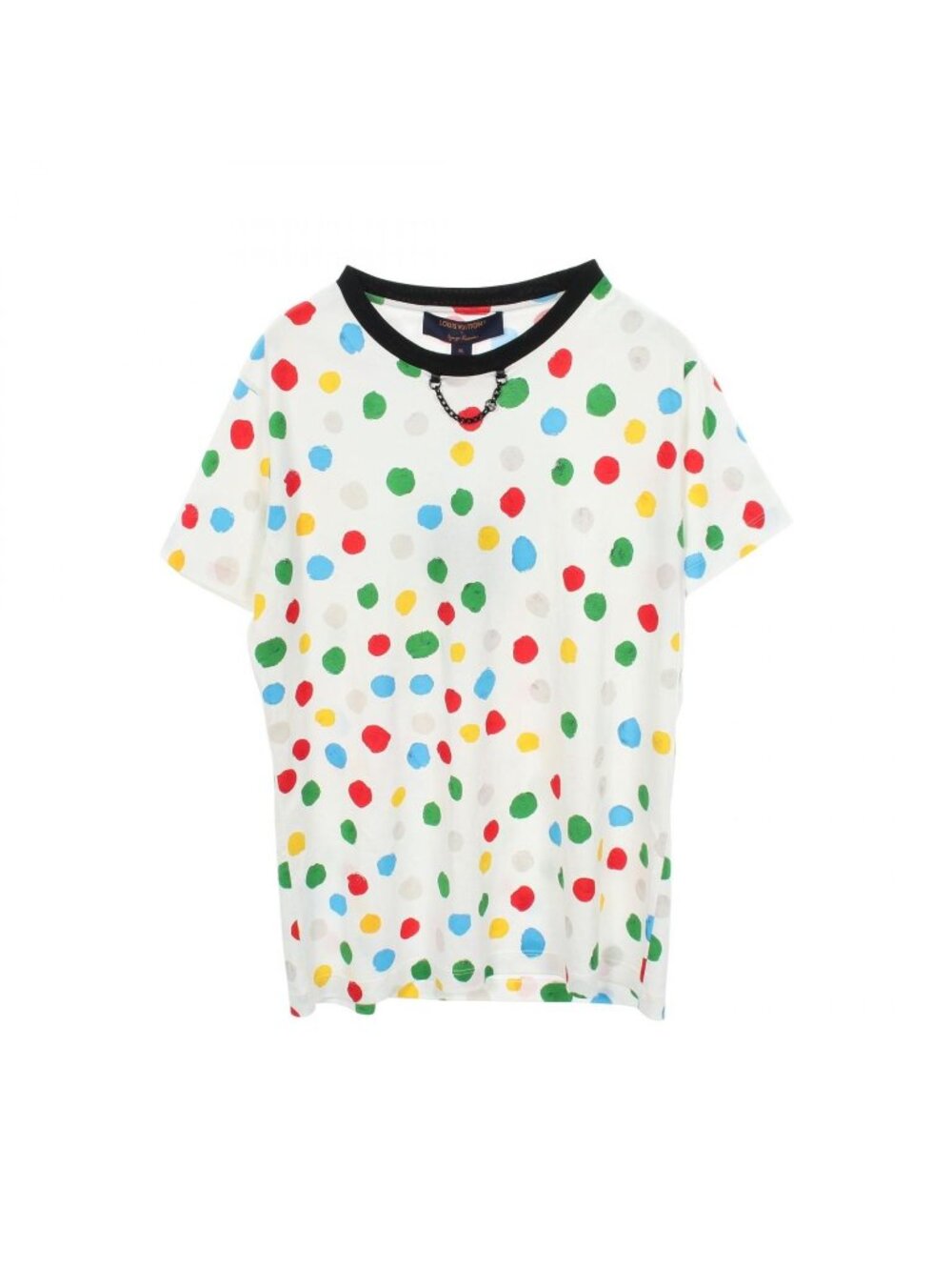 Louis Vuitton Short Sleeve T-Shirt Yayoi Kusama with Dot Chain Xk1 Fots 42